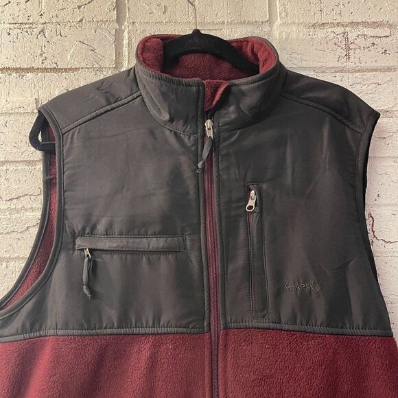 Chaps fleece vest Large - Picture 1 of 9